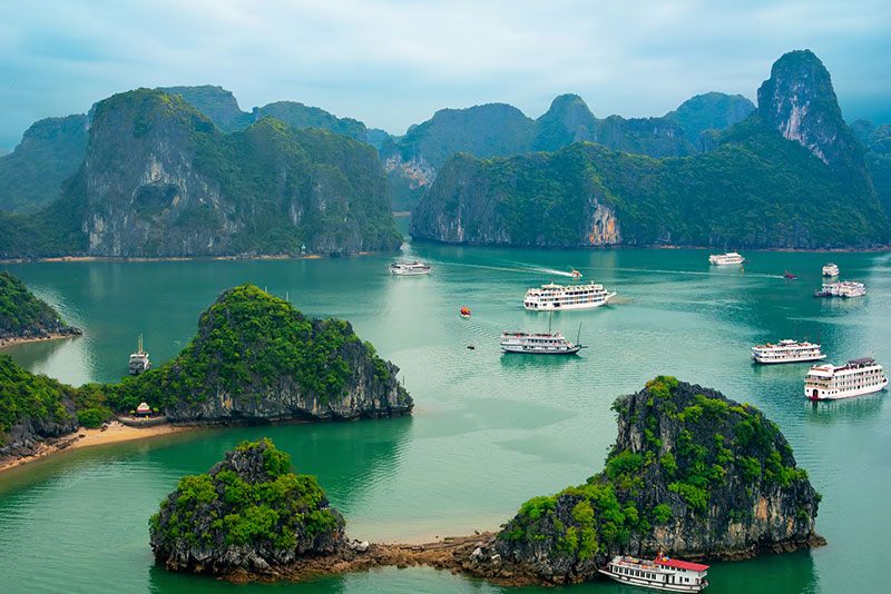 Bay in Vietnam